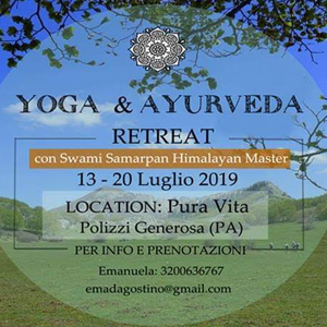 Yoga & Ayurveda Retreat con Swami Samarpan / 13-20 Luglio 2019 Polizzi Generosa (PA))